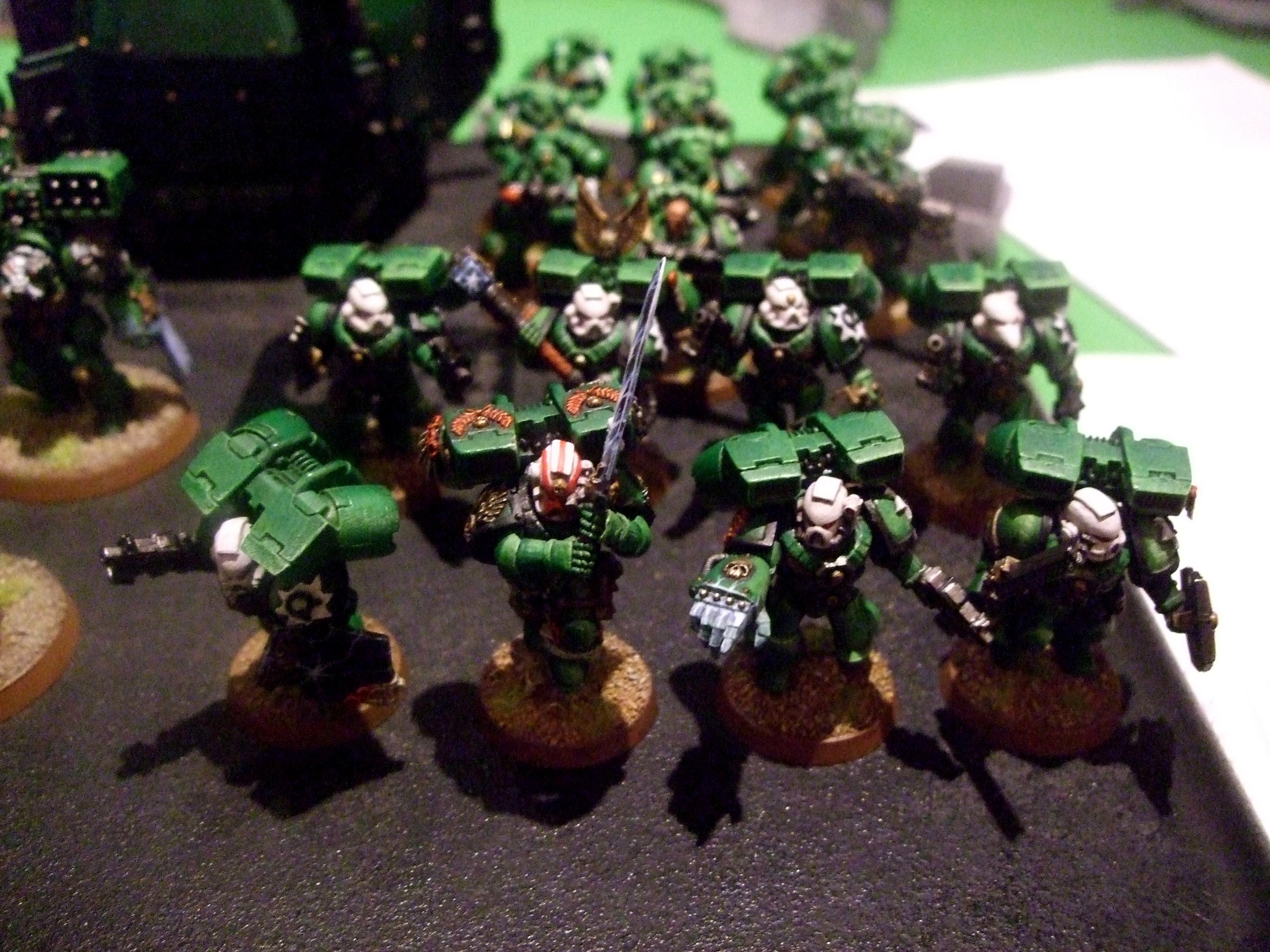 Aurora Chapter, Power Fist, Relic Blade, Space Marines, Storm Shield